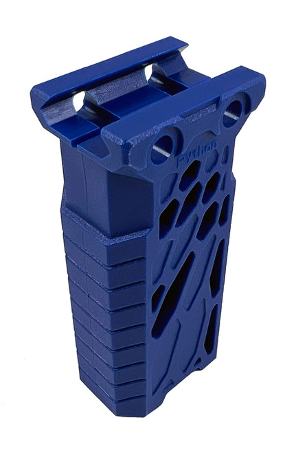 Blue  Alpha Tactical Kryptek Skeletonized Picatinny Forward Grip Blue  Alpha Tactical Kryptek Skeletonized Picatinny Forward Grip