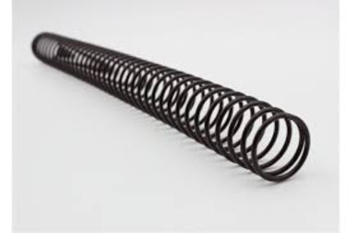 Black Alpha Tactical AR-15 Chrome Car Stock Spring, .556 Cal Black Alpha Tactical AR-15 Chrome Car Stock Spring, .556 Cal