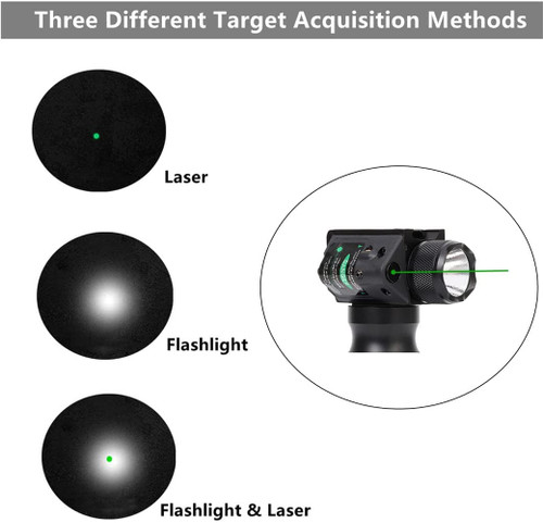 Flashlight Laser Grip (Green)