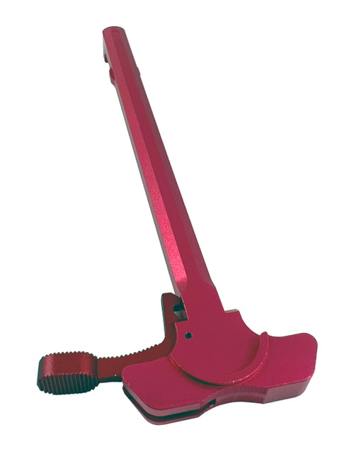 Red Ext Lat Hammer AR15 Charging Handle Red Ext Lat Hammer AR15 Charging Handle