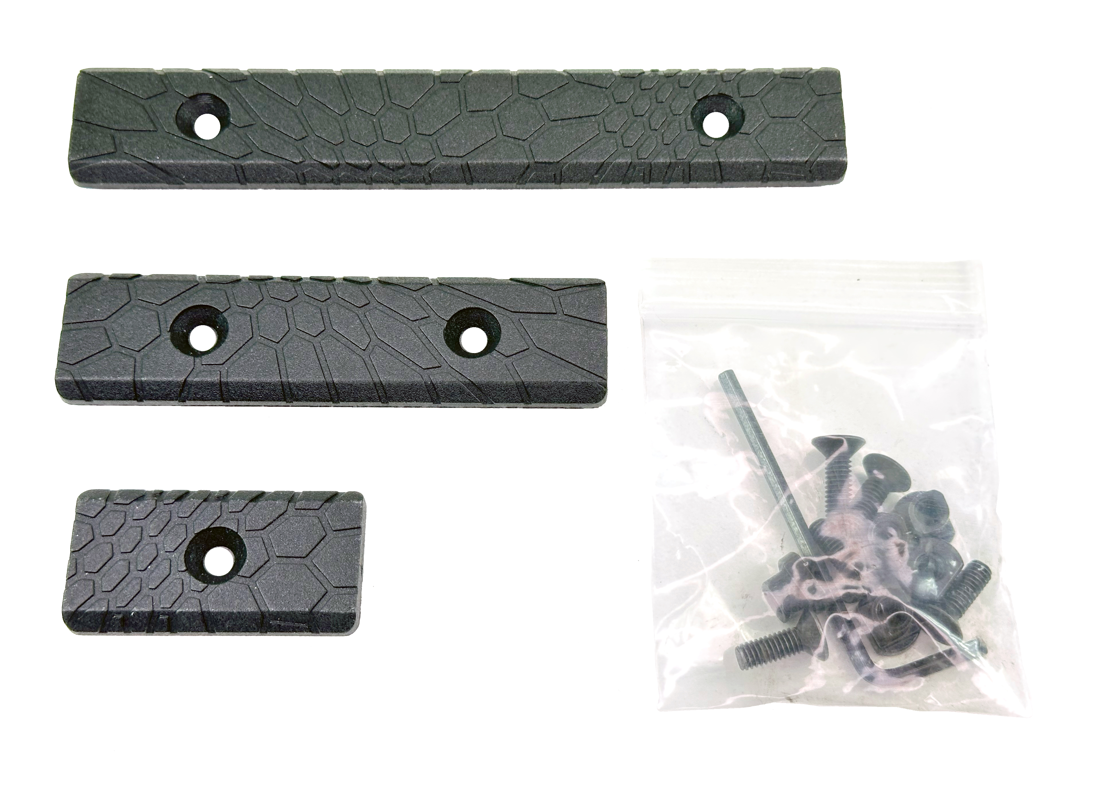 Silver M Lock Hand Rails M-Lok Kryptek Handguard Rail