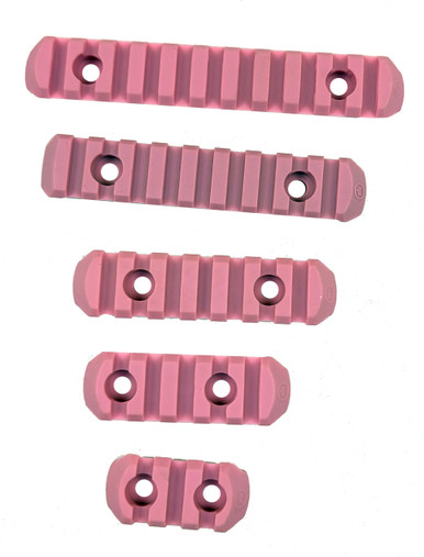 Part Mdoc Colours Rails Pink M-Lok to Picatinny Rail Section