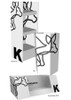Kangaroo Bookcase Self Rising Display