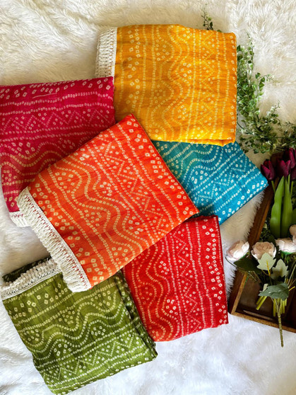 Linen mulmul cotton saree with cotton border for summer wear