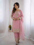 Indian festive wear salwar suit with dupatta