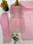 Roman glass silk party wear suit for women