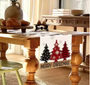 Beautiful Christmas Three Tree Table Runner – Perfect for Dining and Coffee Tables