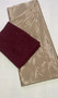 Chinnon Fabric Saree with Maroon Blouse Piece