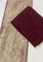Chinnon Fabric Saree with Maroon Blouse Piece