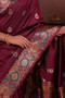 Premium Soft Silk Takshashila  Woven Design and Zari Border Paithani Saree