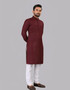 handcrafted chikankari kurta for men in rayon fabric, festive and party wear