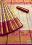 Pure Kanjivaram Silk Saree with Mina Zari Weaving
