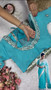 Readymade blouse with Gotta Patti detailing paired with Bollywood style saree