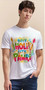Holi party outfit T-shirts with vibrant print design