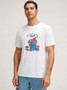 Holi party outfit T-shirts with vibrant print design