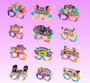 Festival of colors party favor goggles pack of two