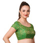 Women Brocade Blouse – Festive Wedding Wear Top