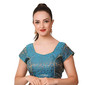 Women Brocade Blouse – Festive Wedding Wear Top