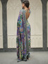 Elegant party wear saree with zari and mirror detailing