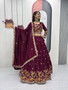 Fully stitched choli with embroidery coding work and micro cotton inner