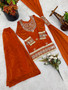 Indian kids festive wear silk palazzo set full sleeves