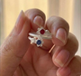 motif bichiya toe rings set for women