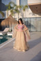 Sindur silk lehenga set with beads embroidery and shrug for wedding wear