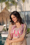Wedding lehenga set with shrug Indo western style outfit