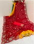 Designer Bandhej saree for wedding and party wear