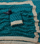 1000Buta Blue Soft Silk Zari Woven Saree with Blouse