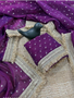 1000Buta Blue Soft Silk Zari Woven Saree with Blouse
