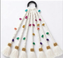 latkan white woolen paranda with kodi or Ghungru | Garba Hair Acce