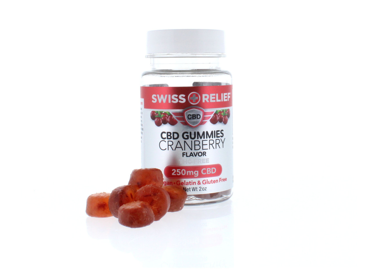 Swiss Relief 250mg Gummies 30 Count