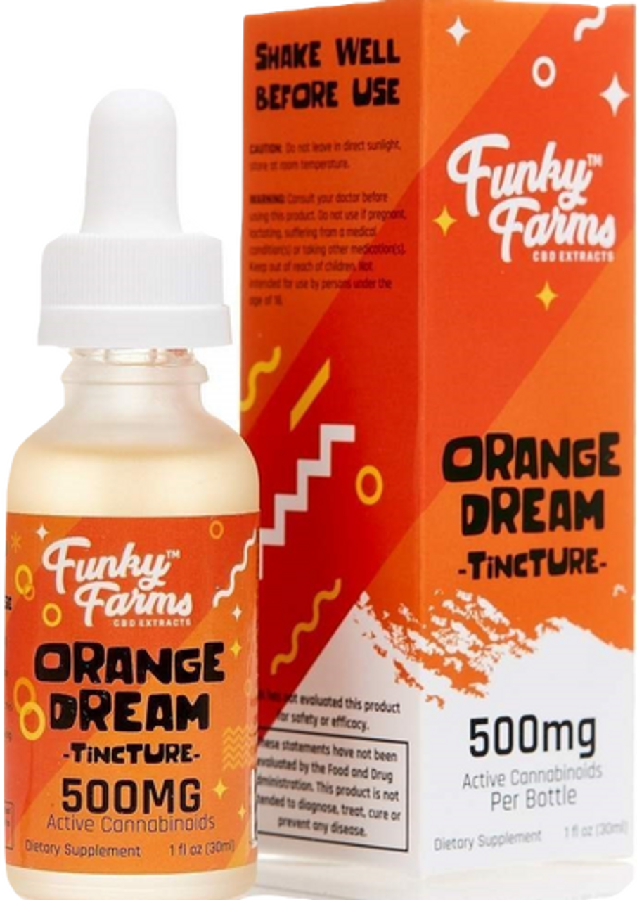 Funky Farms: Orange Dream CBD Tincture (500mg)