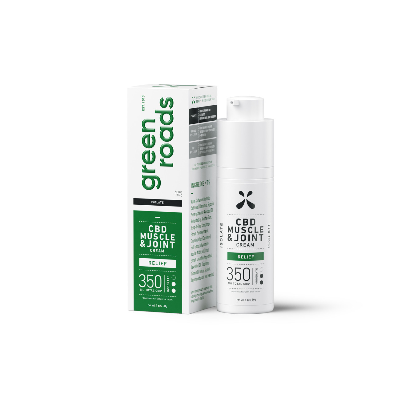 CBD Muscle and Joint Cream 350mg By Green Roads