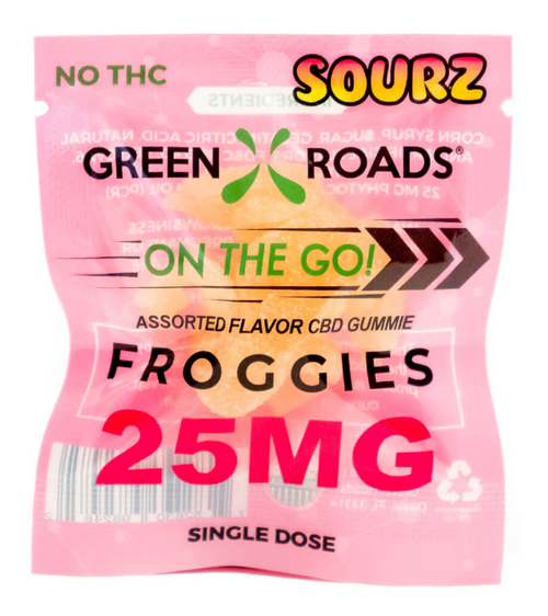Green Roads On The Go Gummies-25MG