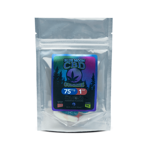 Blue Moon CBD Gummies Melatonin 75mg