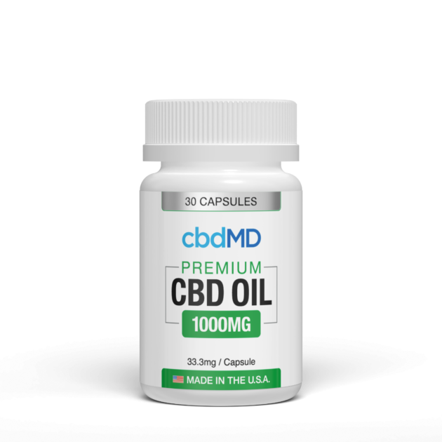 cbdMD Oil Capsules Lab Report