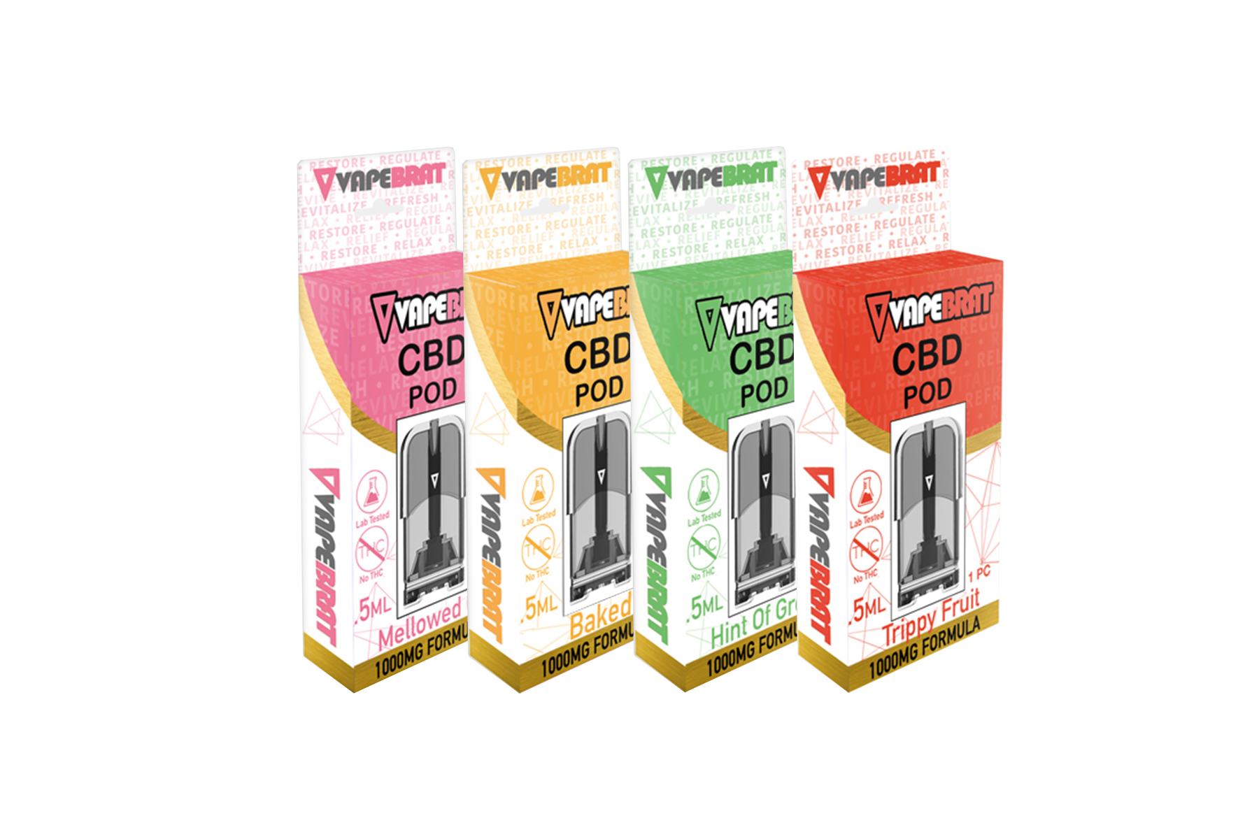 VapeBrat CBD Pods