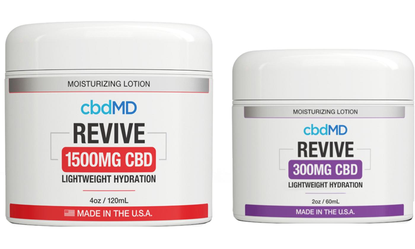 cbdMD Revive Moisturizing Cream Lab Report