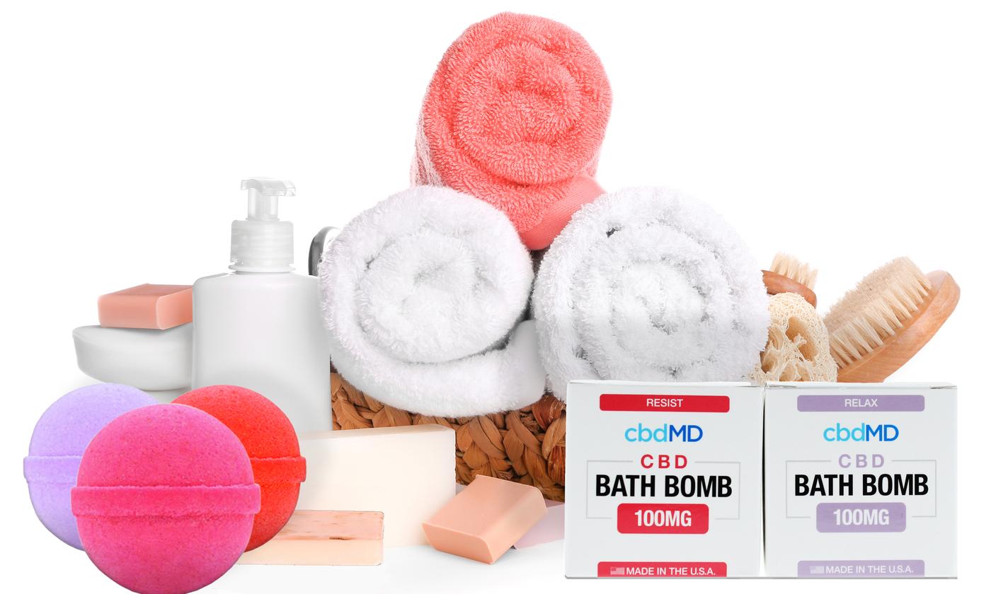 cbdMD Bath Bomb Lab Report