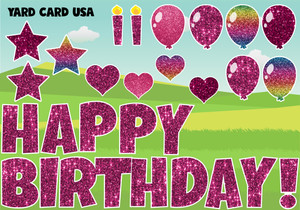 Sequin Glitter Pink Sequin Glitter Pink