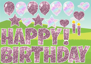 Round Glitter Pink  Glitter Sparkle Round Glitter Pink  Glitter Sparkle