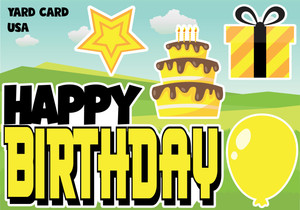 Yellow, yardcardusa, yard card usa, yardcard, yardcardsupply, yard card supply, yard card wholesale, yard card rental business, yard card retail, yard card wholesaler, birthday yard signs, birthday lawn signs, birthday signs, birthday letter signs, yard card supplier, yard card wholesaler, double signs, birthday, turquoise, gold, birthday, gifts, balloons,  yard card sign, fast flair, fast flash, ez flash, ez flair Yellow, yardcardusa, yard card usa, yardcard, yardcardsupply, yard card supply, yard card wholesale, yard card rental business, yard card retail, yard card wholesaler, birthday yard signs, birthday lawn signs, birthday signs, birthday letter signs, yard card supplier, yard card wholesaler, double signs, birthday, turquoise, gold, birthday, gifts, balloons,  yard card sign, fast flair, fast flash, ez flash, ez flair