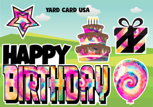Tie Dye, yardcardusa, yard card usa, yardcard, yardcardsupply, yard card supply, yard card wholesale, yard card rental business, yard card retail, yard card wholesaler, birthday yard signs, birthday lawn signs, birthday signs, birthday letter signs, yard card supplier, yard card wholesaler, double signs, birthday, turquoise, gold, birthday, gifts, balloons,  yard card sign, fast flair, fast flash, ez flash, ez flair Tie Dye, yardcardusa, yard card usa, yardcard, yardcardsupply, yard card supply, yard card wholesale, yard card rental business, yard card retail, yard card wholesaler, birthday yard signs, birthday lawn signs, birthday signs, birthday letter signs, yard card supplier, yard card wholesaler, double signs, birthday, turquoise, gold, birthday, gifts, balloons,  yard card sign, fast flair, fast flash, ez flash, ez flair