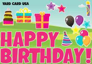 The Morticia Hot Pink Happy Birthday Package The Morticia Hot Pink Happy Birthday Package