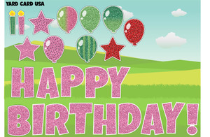 watermelon glitter green, pink, red, balloons, stars, watermelon glitter green, pink, red, balloons, stars,