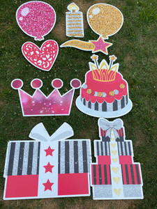 gold, black, glitter, silver, pink, hot pink, yard card supply, yard card wholesale, yard card rental company, yard card signs, gold, black, glitter, silver, pink, hot pink, yard card supply, yard card wholesale, yard card rental company, yard card signs,