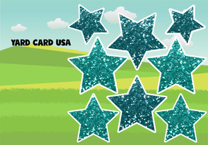 stars, sequin, glitter, sparkle, teal stars, sequin, glitter, sparkle, teal