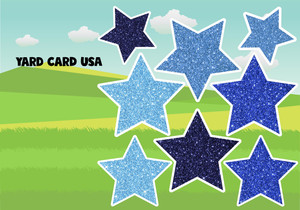 Peta' Star Cut Out Glitter Crop Top - 2 Colours - ShopperBoard